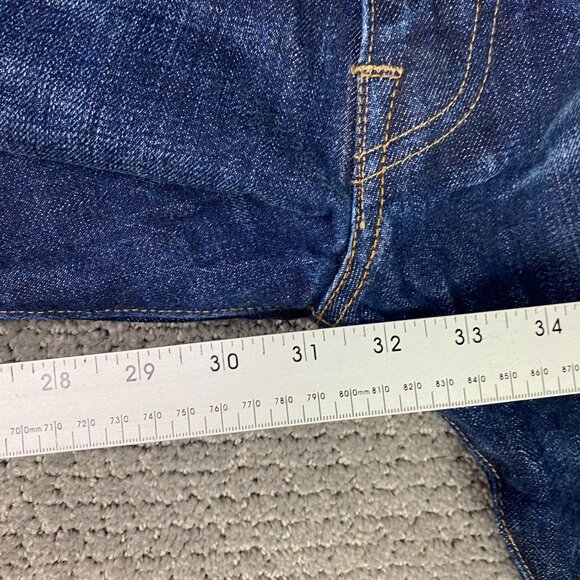 J. CREW 770 Kaihara Japanese Denim Jeans Men's 30 x 32 Fit 30 x 31.5 Blue Cotton - Picture 14 of 14